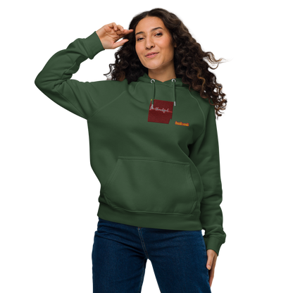 Unisex raglan hoodie