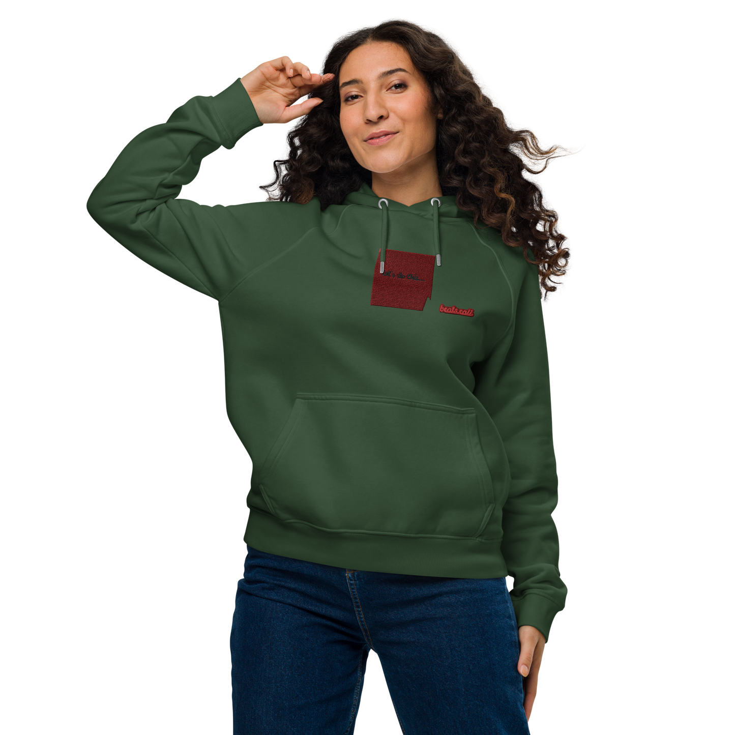 Raglan hoodie
