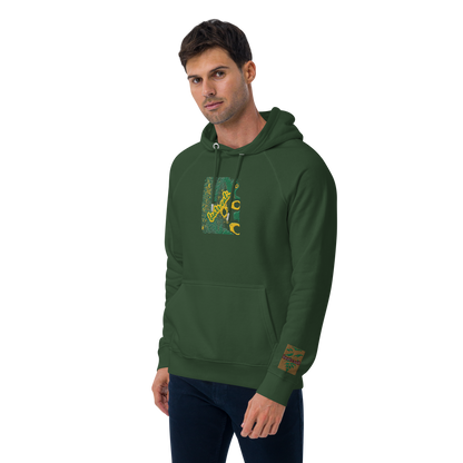 Unisex raglan hoodie
