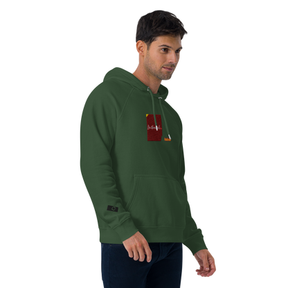 Unisex raglan hoodie