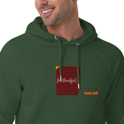 Unisex raglan hoodie