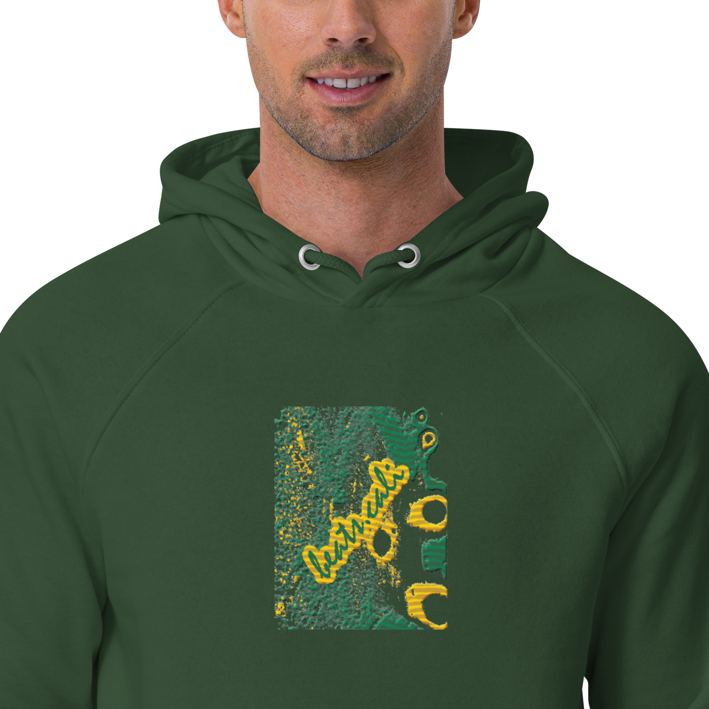 Unisex raglan hoodie