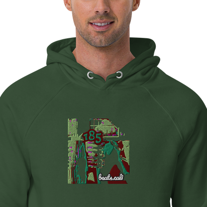 Unisex raglan hoodie