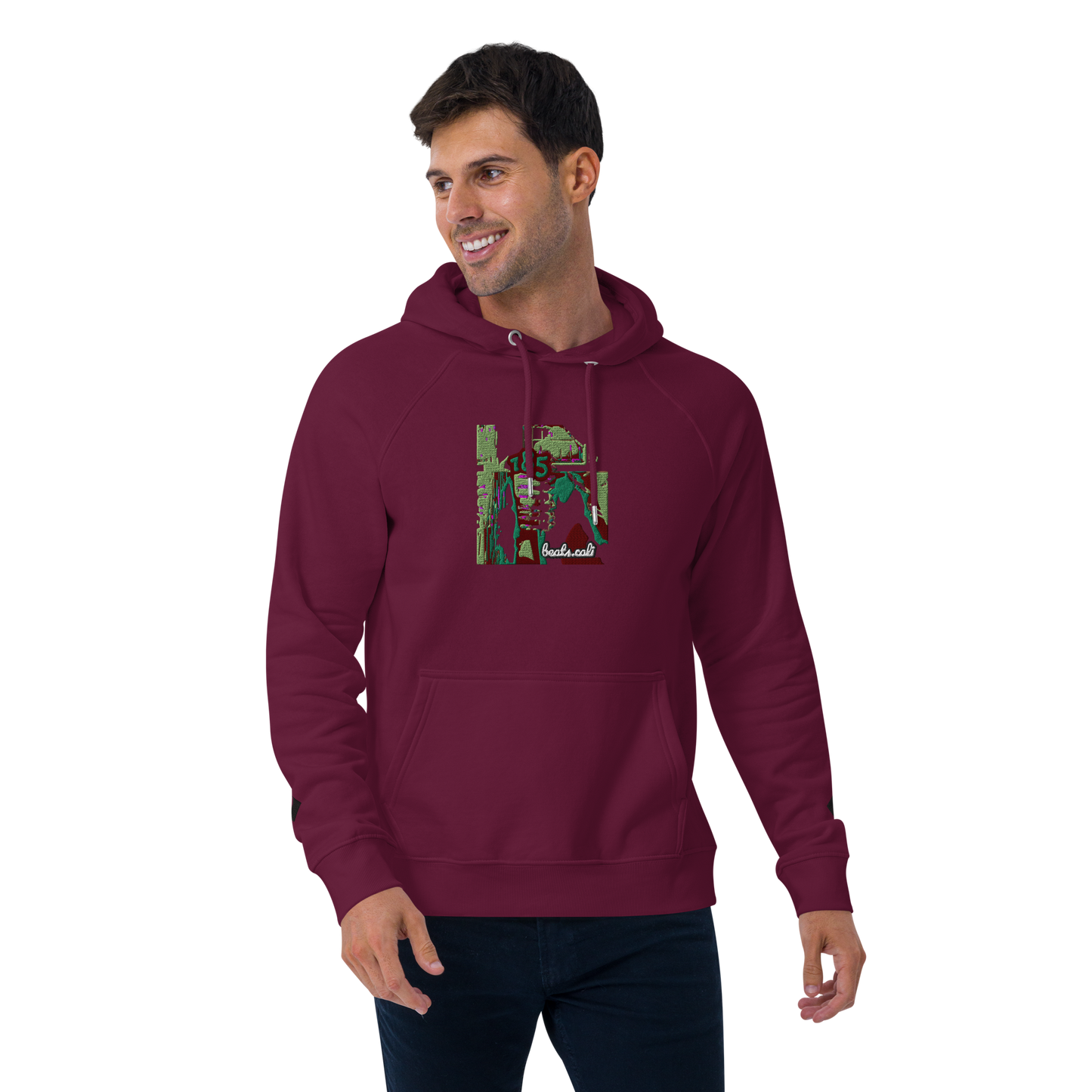 Unisex raglan hoodie