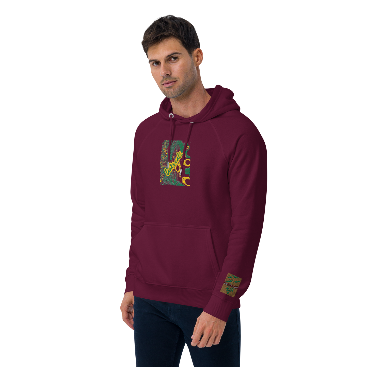 Unisex raglan hoodie