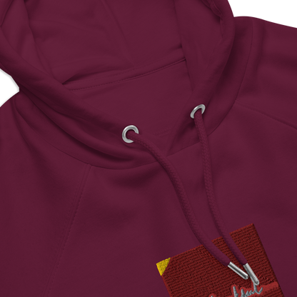 Unisex raglan hoodie