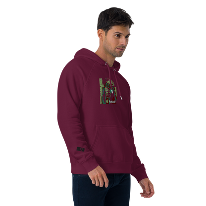 Unisex raglan hoodie