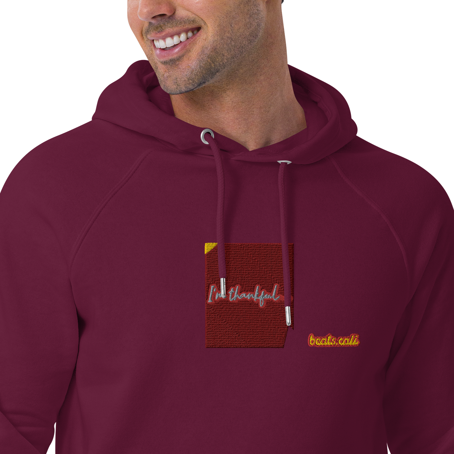 Unisex raglan hoodie