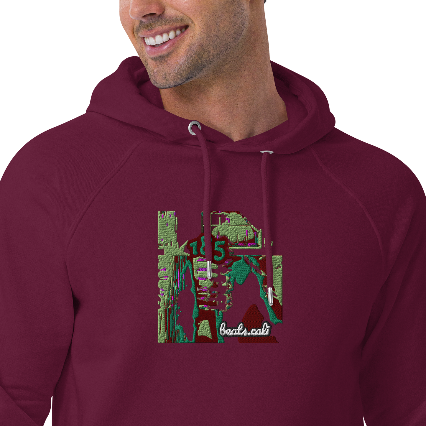 Unisex raglan hoodie