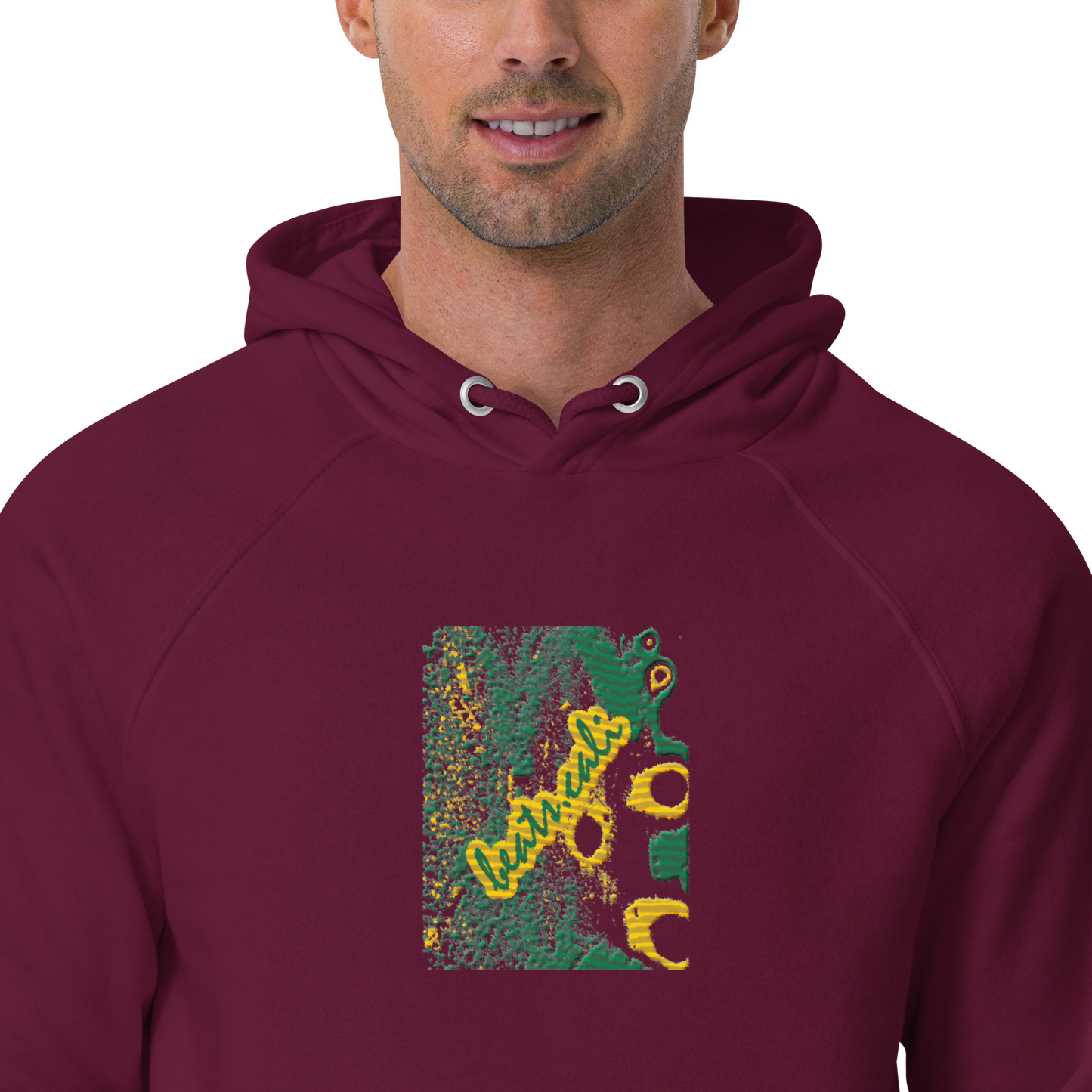 Unisex raglan hoodie
