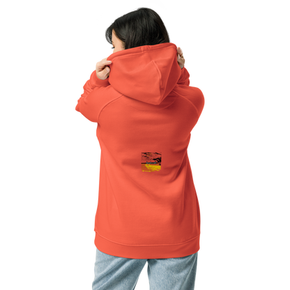 Unisex raglan hoodie