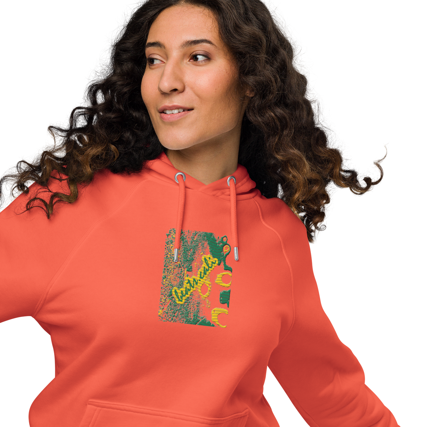 Unisex raglan hoodie