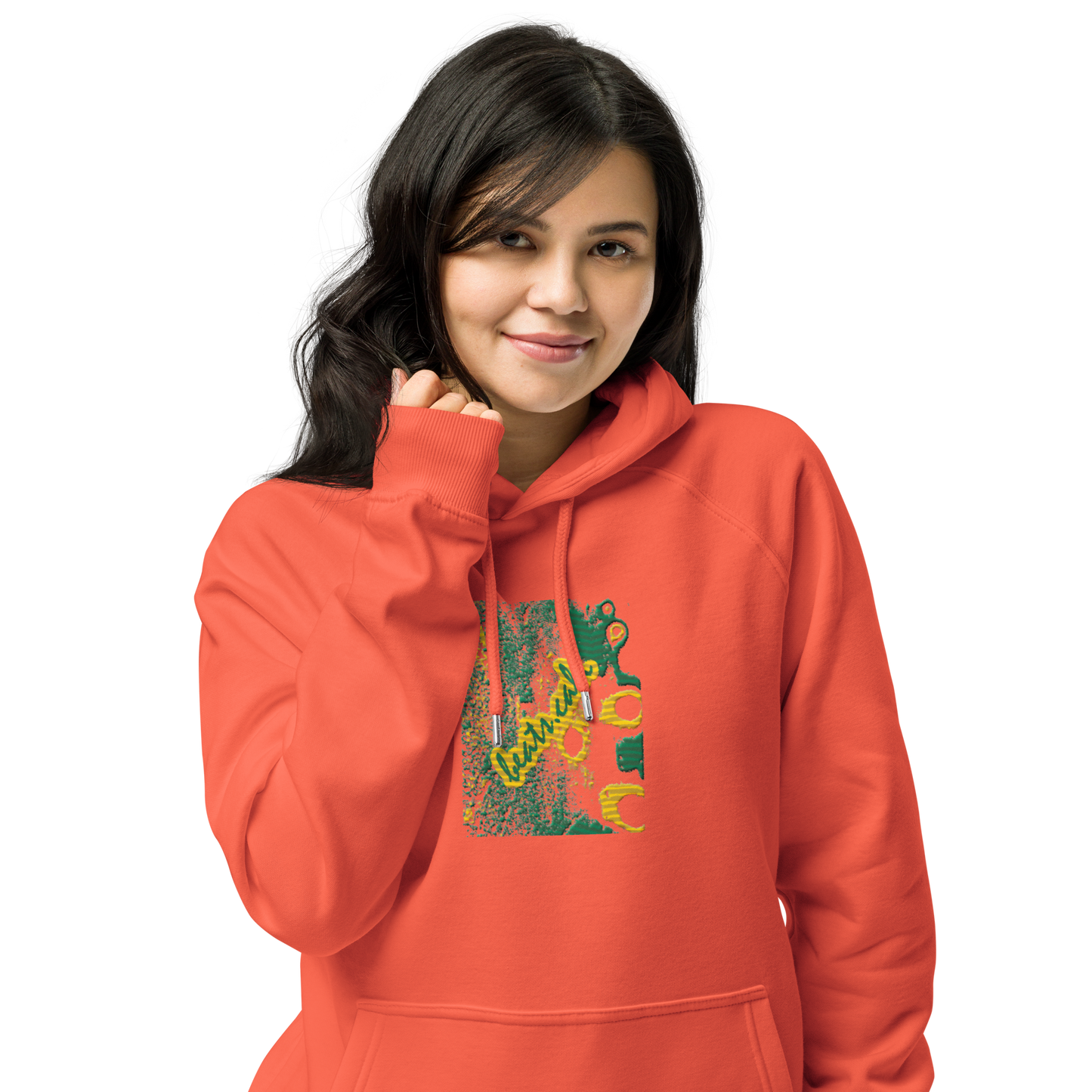 Unisex raglan hoodie