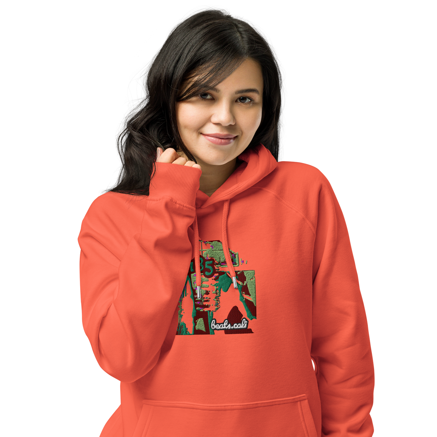 Unisex raglan hoodie