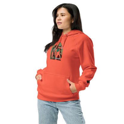 Unisex raglan hoodie
