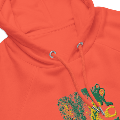 Unisex raglan hoodie