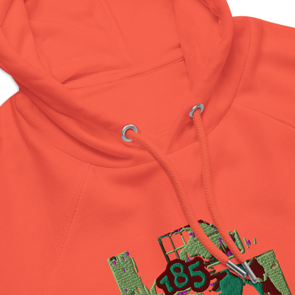 Unisex raglan hoodie
