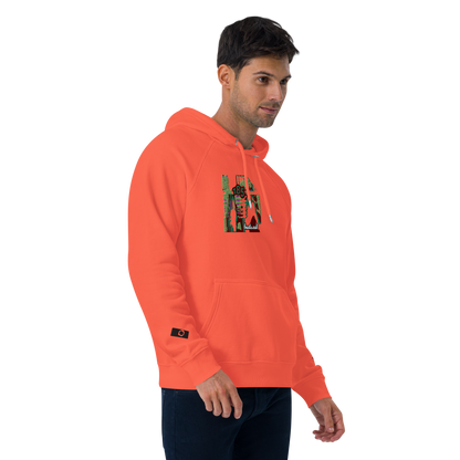 Unisex raglan hoodie
