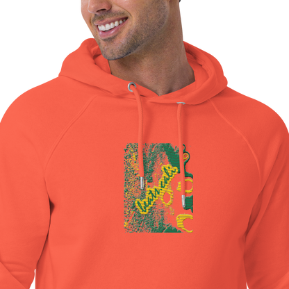 Unisex raglan hoodie