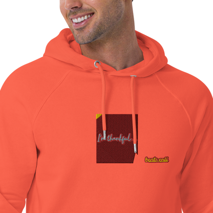 Unisex raglan hoodie