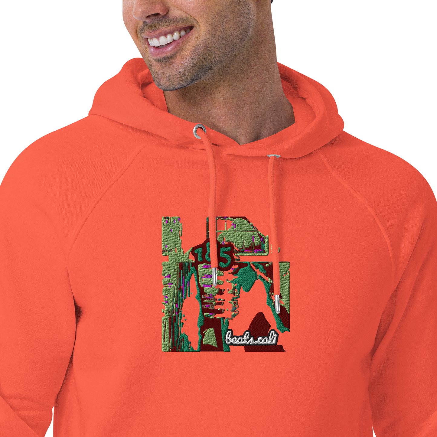 Unisex raglan hoodie
