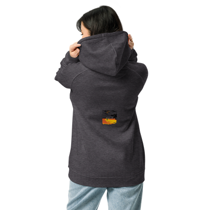 Unisex raglan hoodie