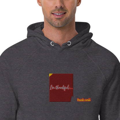 Unisex raglan hoodie