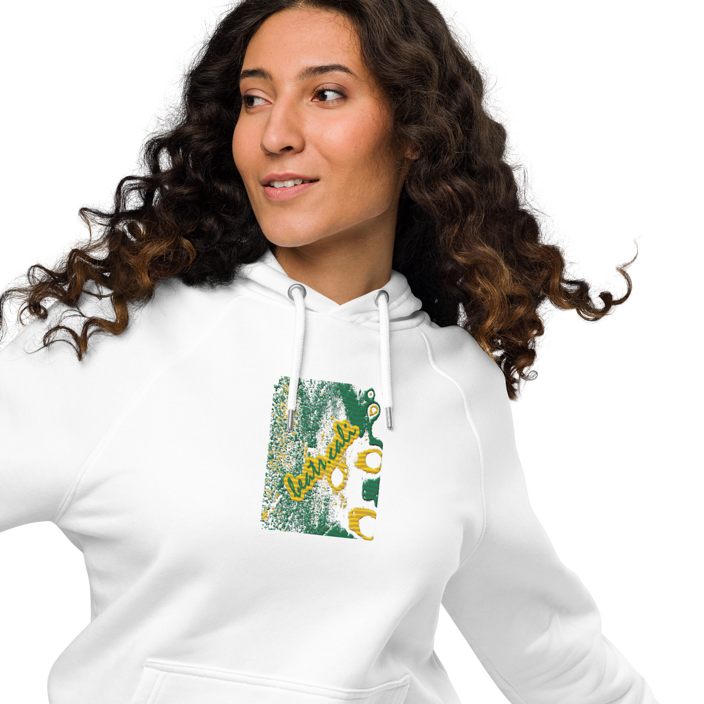 Unisex raglan hoodie