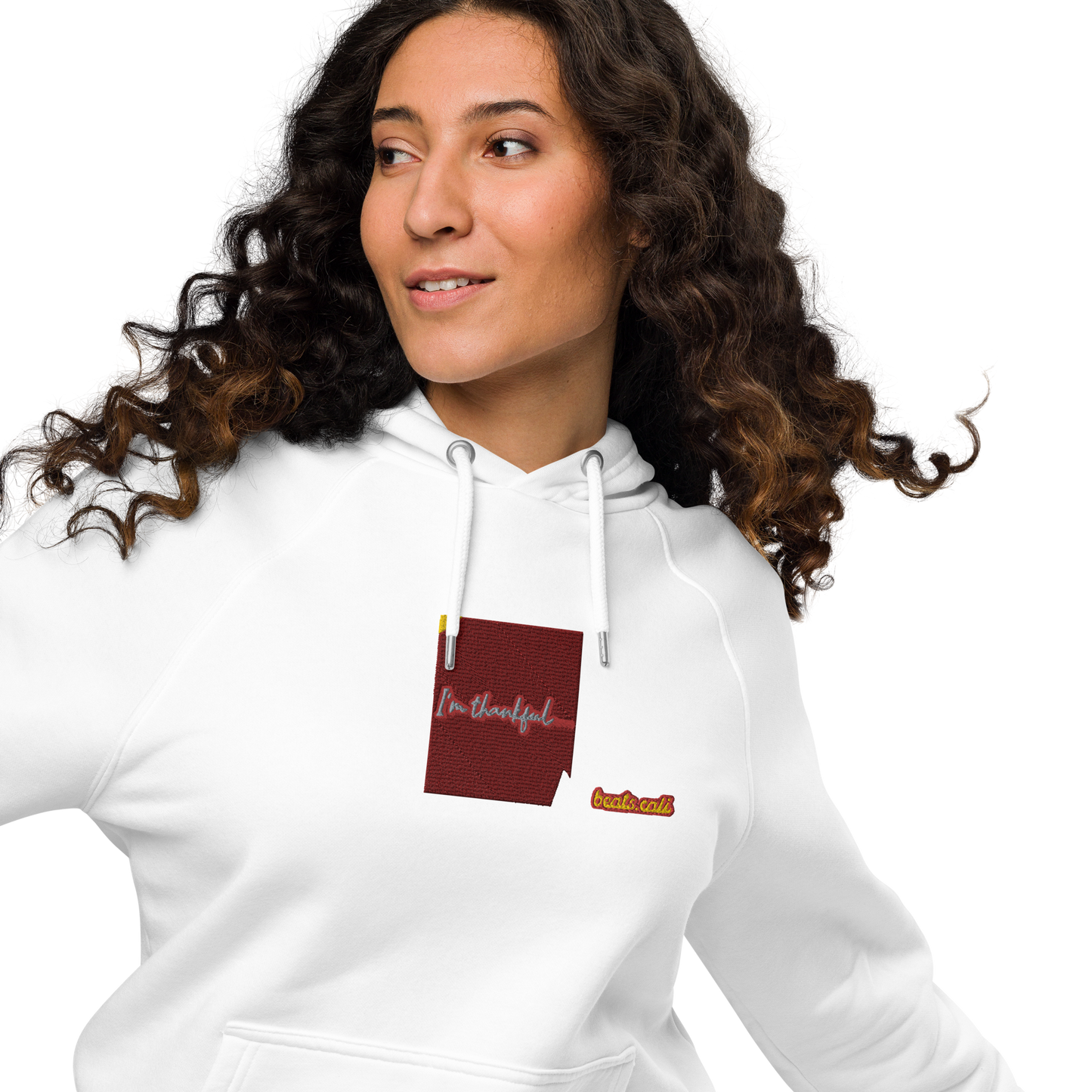 Unisex raglan hoodie