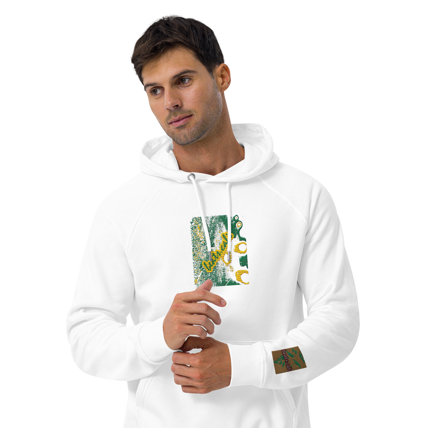Unisex raglan hoodie