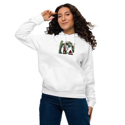 Unisex raglan hoodie