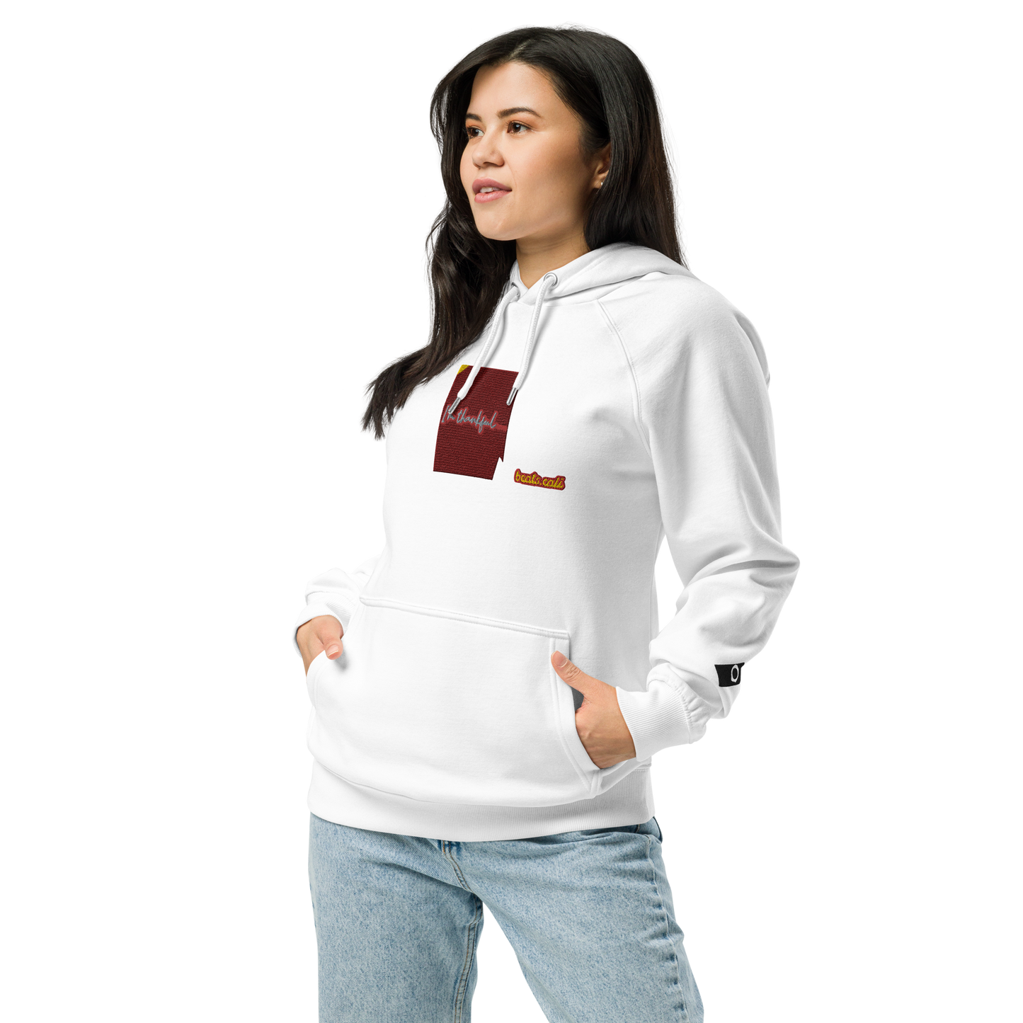 Unisex raglan hoodie