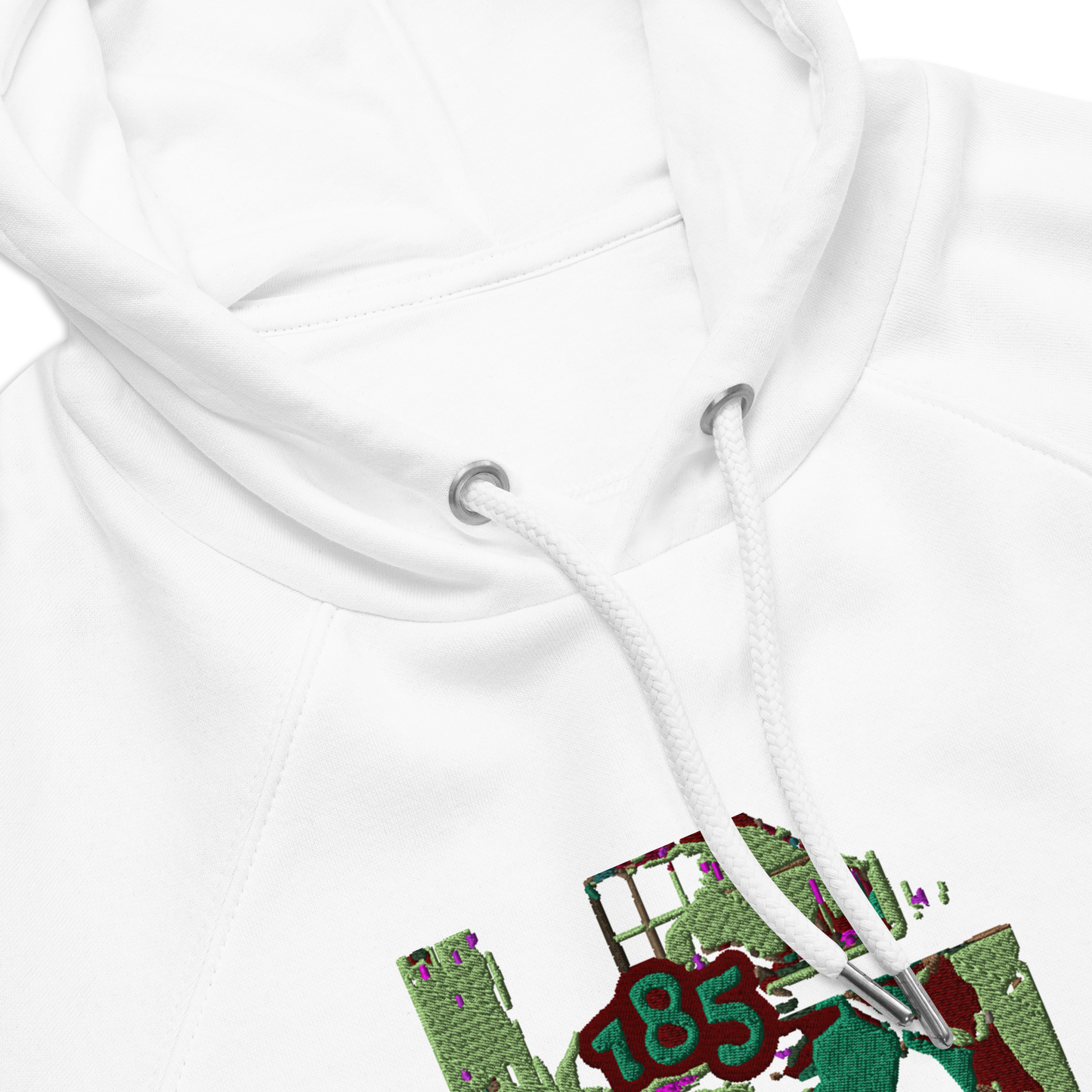 Unisex raglan hoodie