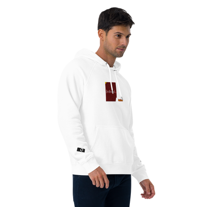 Unisex raglan hoodie