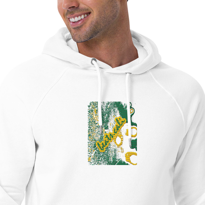 Unisex raglan hoodie