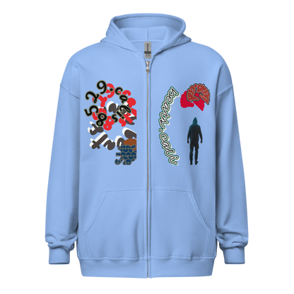 Unisex heavy blend zip hoodie