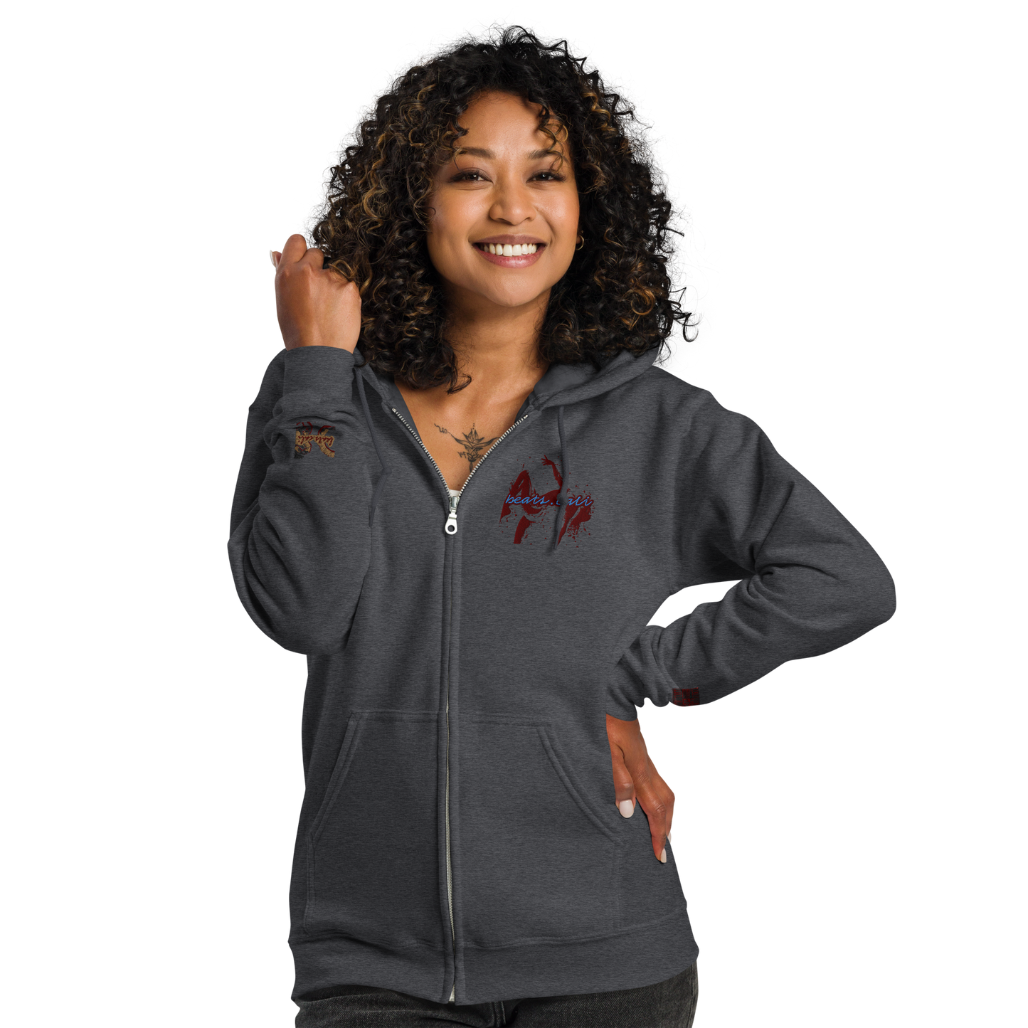 Heavy blend zip hoodie