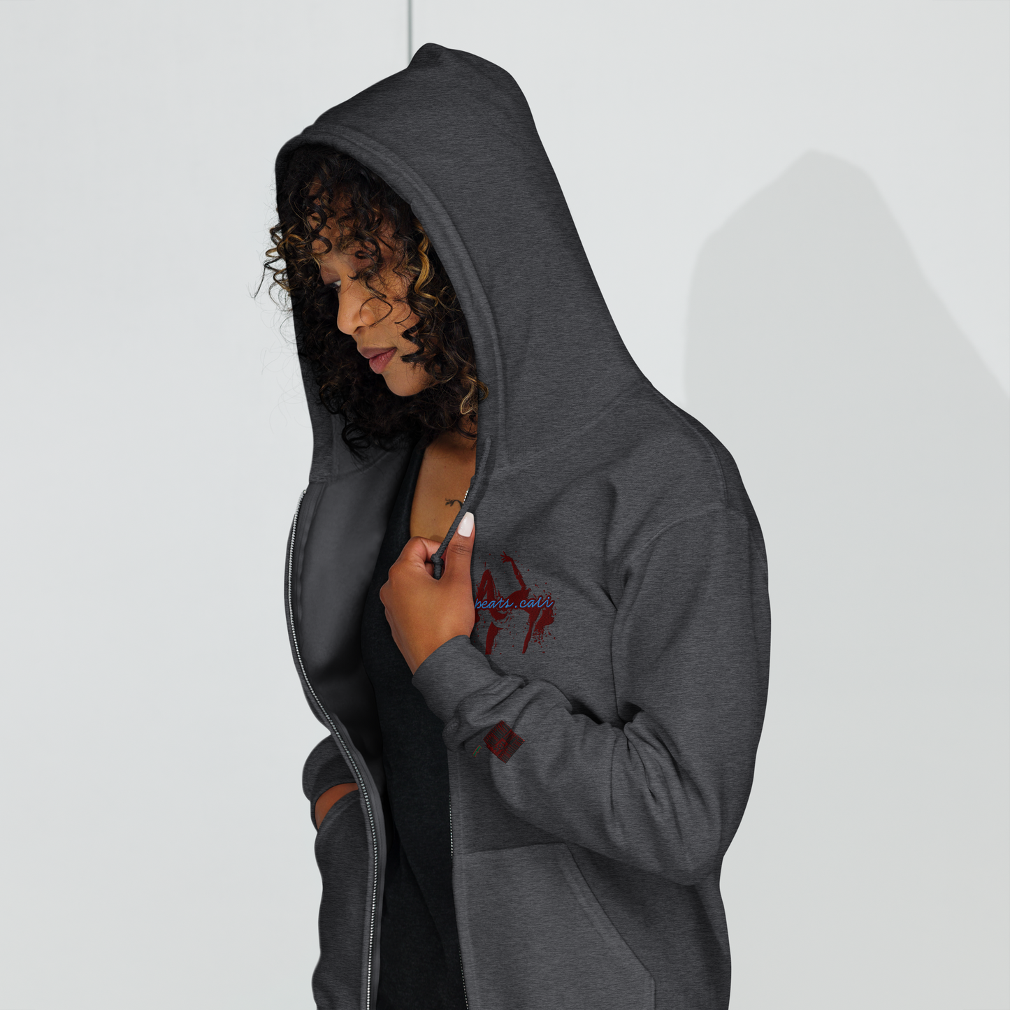 Heavy blend zip hoodie
