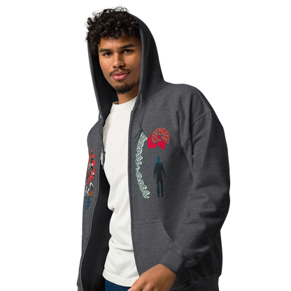 Unisex heavy blend zip hoodie