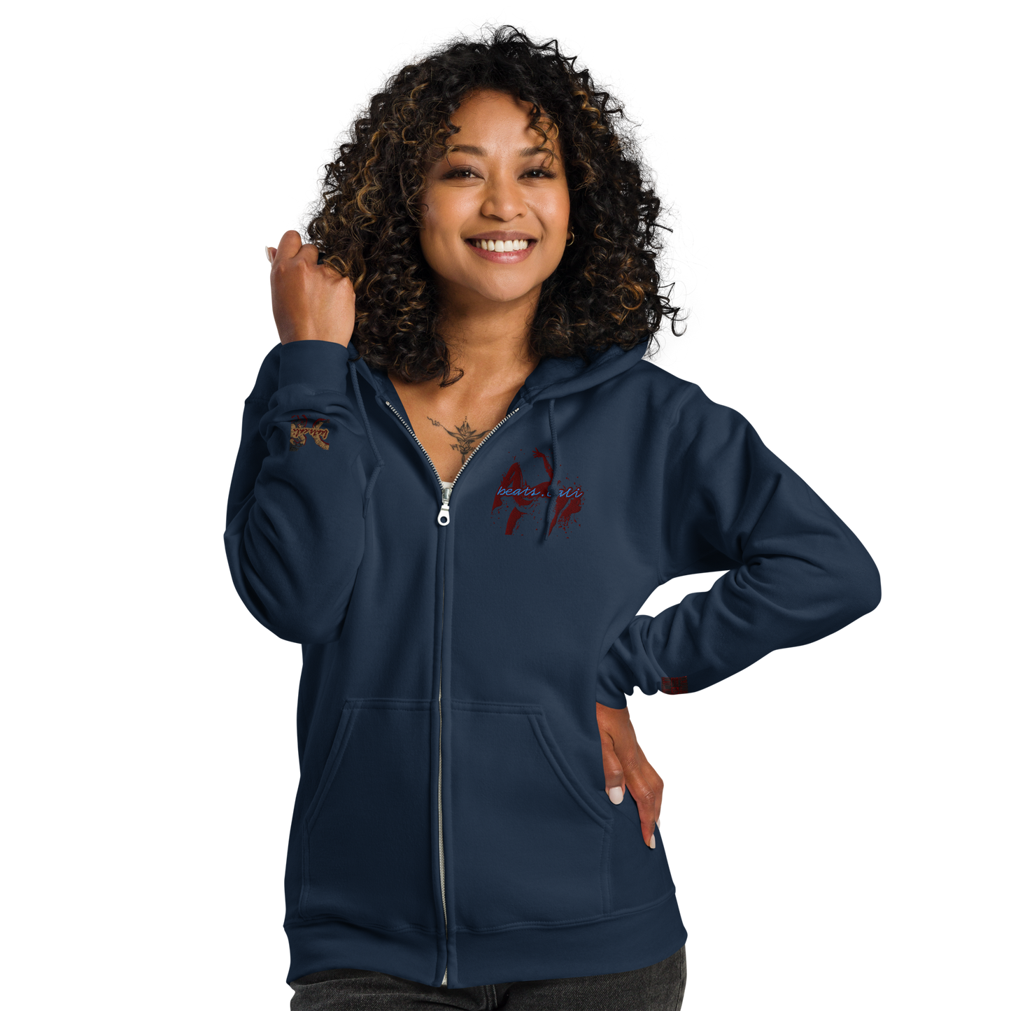 Heavy blend zip hoodie