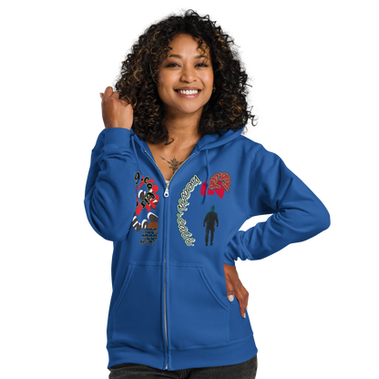 Unisex heavy blend zip hoodie