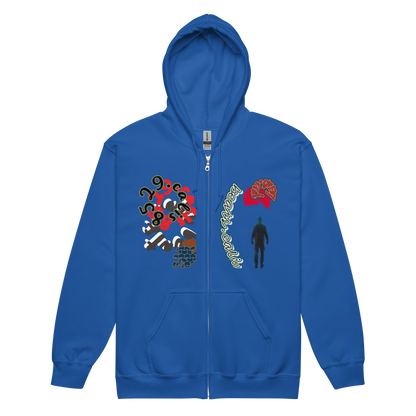 Unisex heavy blend zip hoodie