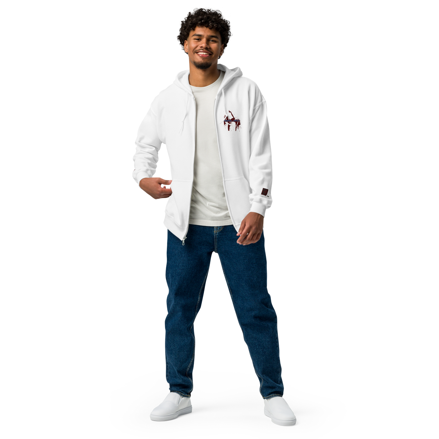 Heavy blend zip hoodie