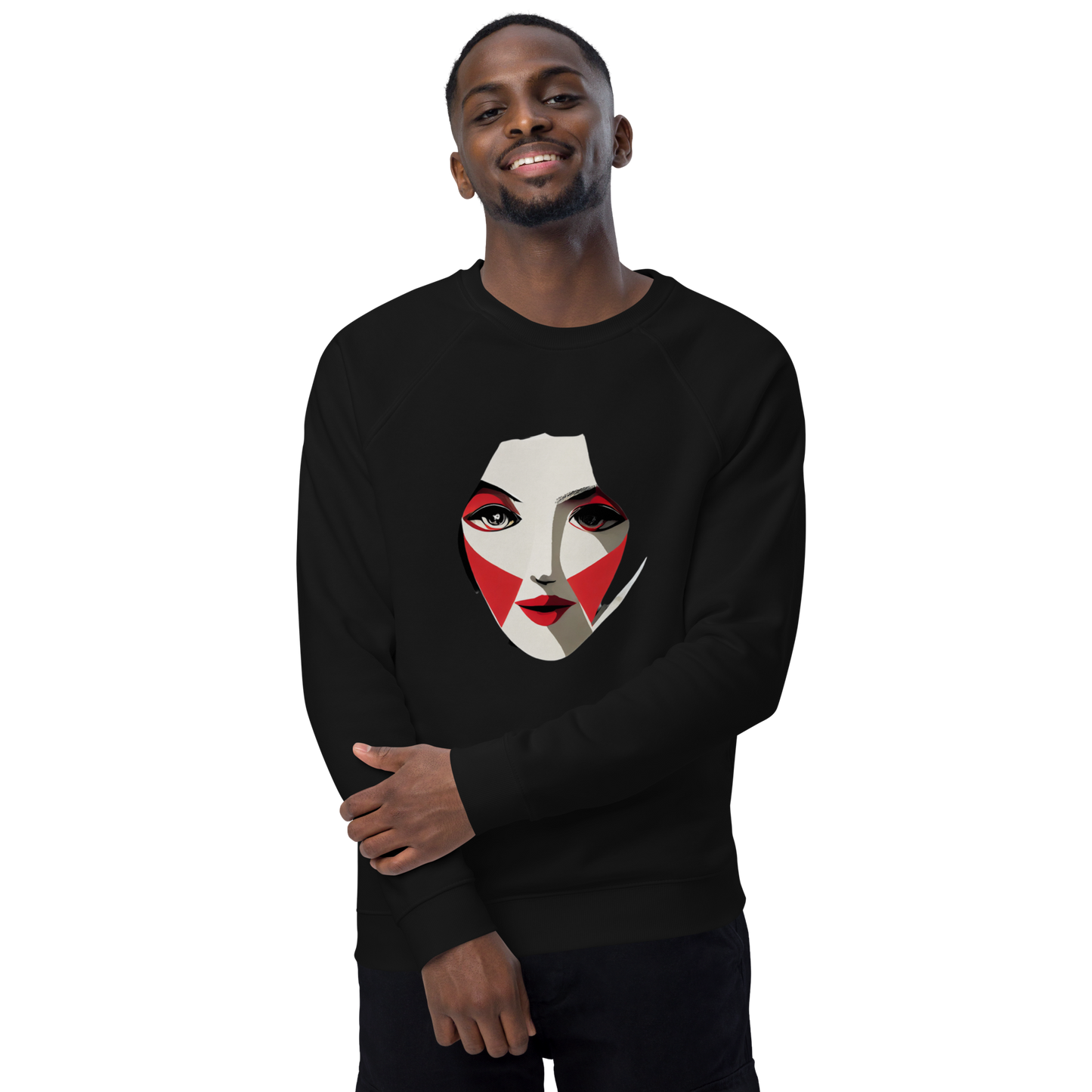 Unisex raglan sweatshirt