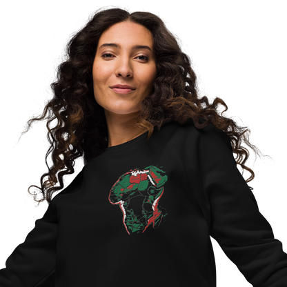 Unisex raglan sweatshirt