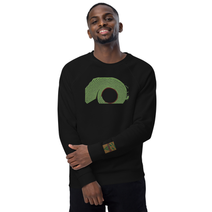 Unisex raglan sweatshirt