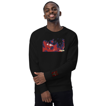 Unisex raglan sweatshirt