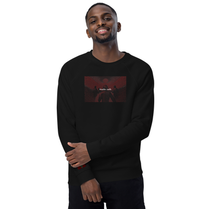 Unisex raglan sweatshirt
