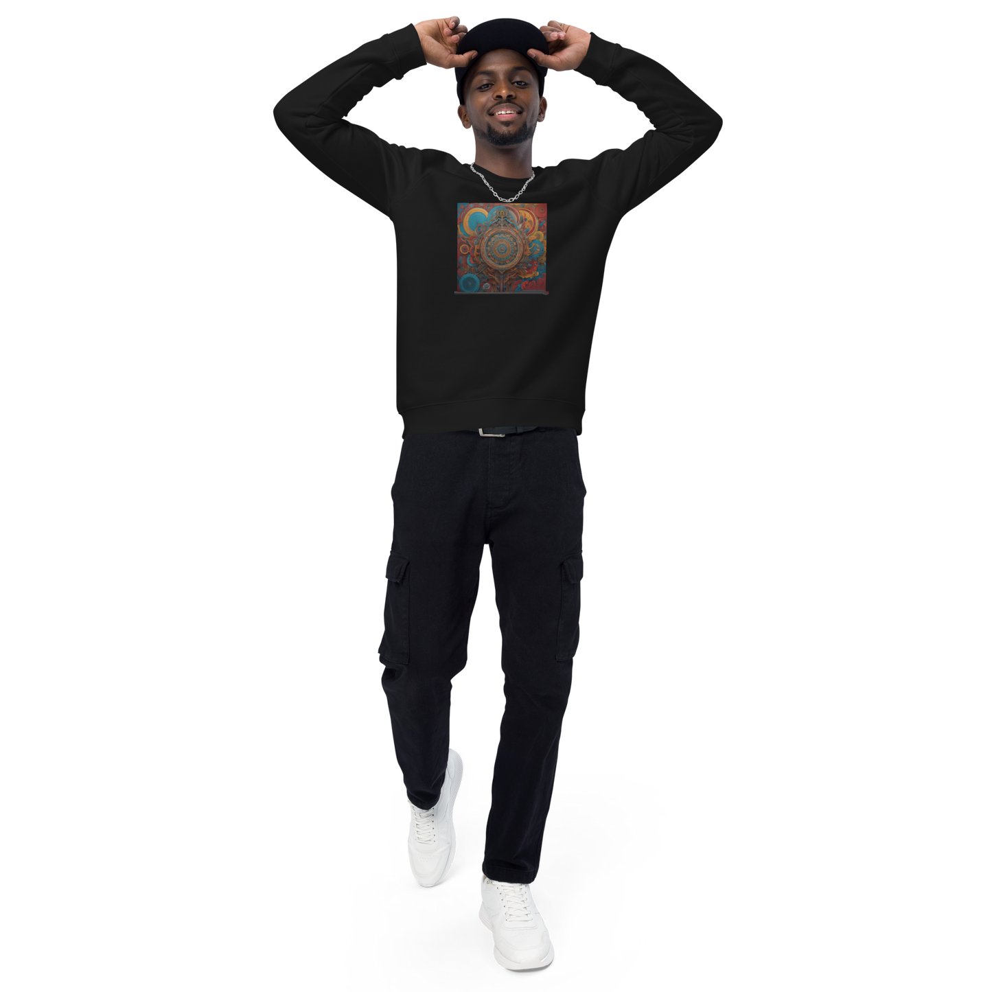 Unisex raglan sweatshirt
