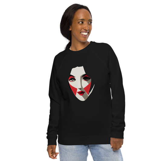Unisex raglan sweatshirt